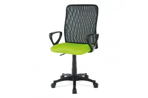 AUTRONIC KA-B047 GRN kancelárska stolička, látka MESH zelená / čierna