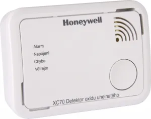 Honeywell detektor oxidu uhoľnatého XC70-SK (CO Alarm)