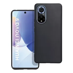 Silikónové puzdro na Huawei Nova 9/Honor 50 Matt TPU čierne