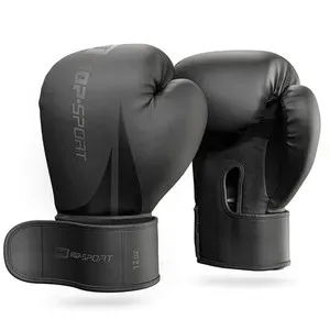 Boxerské rukavice 12oz HS-BG12 čierne