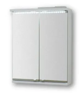 HOPA - Vrchný zrkadlová skrinka NICE s LED osvetlením - Rozmery skriniek - 60 × 64 × 15 cm OLNNIC60 #6552149