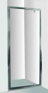HOPA - Sprchové dvere do niky SMART - alarm - Farba rámu zásteny - Hliník chróm, Rozmer A - 100, Smer zatváranie - Univerzálny Ľavé / Pravé, Výplň - Číre bezpečnostné sklo - 6 mm OLBALA100CCBV