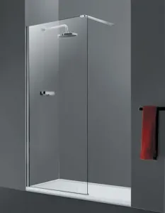 HOPA - Walk-in sprchovací kút LAGOS - Farba rámu zásteny - Hliník chróm, Rozmer A - 90 cm BCLAGO90CC #6551740