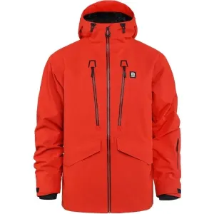 Horsefeathers HALEN II Pánska lyžiarska/snowboardová bunda, červená, veľkosť #8878348