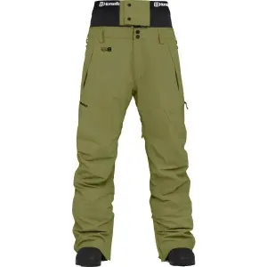 Horsefeathers CHARGER PANTS Pánske lyžiarske/snowboardové nohavice, zelená, veľkosť #8295940