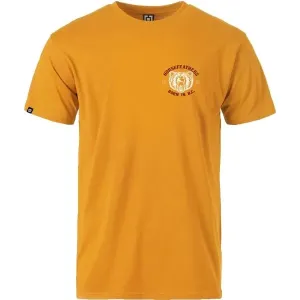 Horsefeathers GRIZZLY T-SHIRT Pánske tričko, žltá, veľkosť #5708859