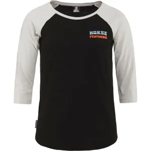Horsefeathers OLY Dámske tričko, čierna, veľkosť #9341814