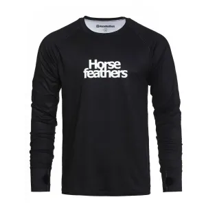 Horsefeathers RILEY TOP Dámske termo tričko, čierna, veľkosť L #424327