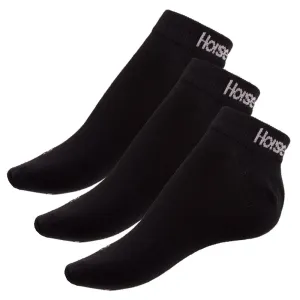 3PACK socks Horsefeathers rapid black #6395783