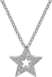 Hot Diamonds Strieborný náhrdelník s hviezdičkou Micro Bliss DP697 (retiazka, prívesok)