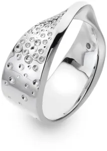 Hot Diamonds Strieborný prsteň s diamantom Quest DR219 55 mm