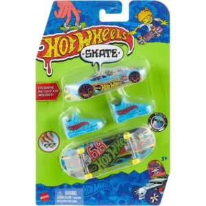 Mattel Hot Wheels Skates sběratelská kolekce fingerboard a boty Howlan and Rockster