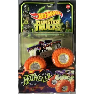 Hot Wheels Monster Trucks svietiaci v tme Haul Yall