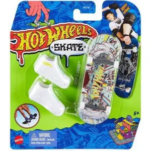 Mattel Hot Wheels fingerboard a topánky 10,5 cm Claim To Flame