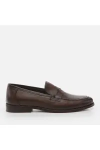 Hotiç Genuine Leather Brown Men's Loafer #9118197
