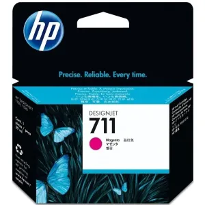 HP CZ131A - originálna cartridge HP 711, purpurová, 29ml