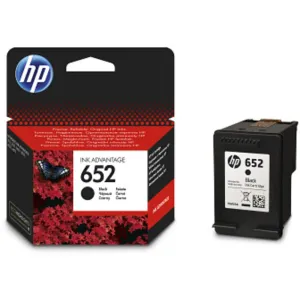 HP F6V25AE - originálna cartridge HP 652, čierna, 6ml