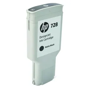 HP F9J68A - originálna cartridge HP 728, matne čierna, 300ml