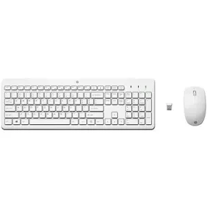 HP 230 Wireless Mouse Keyboard White – CZ