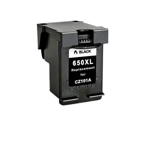 Kompatibilná kazeta s HP 650 XL CZ101A čierna (black)