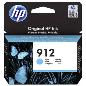 HP 3YL77AE - originálna cartridge HP 912, azúrová, 2ml #2272500