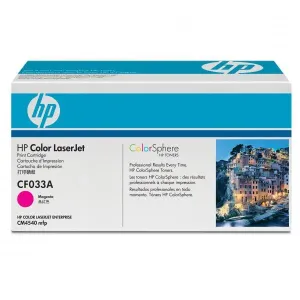 HP Tonerová cartridge HP Color LaserJet CM4540, CM4540f, CM4540fskm, magenta, CF033A - originál
