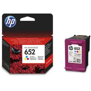 HP F6V24AE - originálna cartridge HP 652, farebná, 5ml