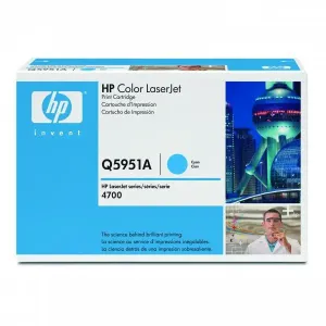 HP Tonerová cartridge HP Color LaserJet 4700, n, dn, dtn, ph +, modrá, Q5951A, 10000 - originál