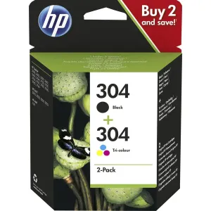 HP304 3JB05AE čierna/farebná (CMYK) originálna sada cartridge