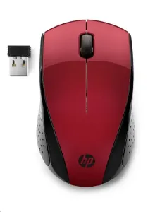 HP Wireless Mouse 220 red - Bezdrôtová myš