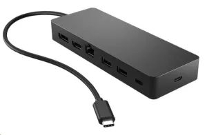 HP Universal USB-C Multiport Hub (2x USB-A 3.2, 1xUSB-C, 1xDDMI 2.0, 1xDP 1.2, USB-C 65W, RJ45, bez zdroja