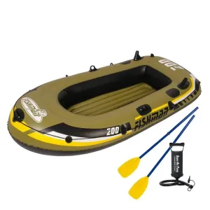 HS Sport FISHMAN 200 BOAT SET Rybársky čln, khaki, veľkosť os