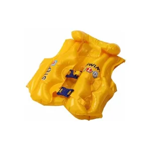 HS Sport SWIM WEST Detská plavecká vesta, žltá, veľkosť