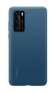 Puzdro originálne Silicone Case pre Huawei P40, blue 51993721