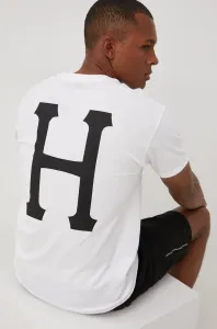 Bavlnené tričko HUF biela farba, s potlačou #238408