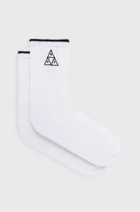 Ponožky HUF pánske, biela farba #196451