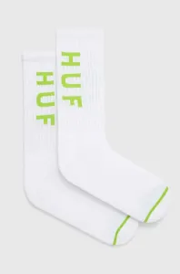 Ponožky HUF pánske, biela farba #233141