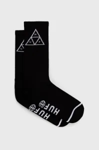 Ponožky HUF pánske, čierna farba #178168