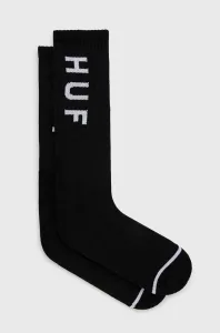 Ponožky HUF pánske, čierna farba #233140