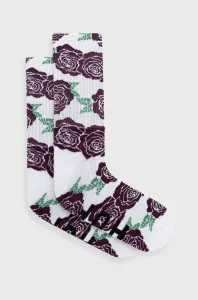 Ponožky HUF dámske, biela farba #196442