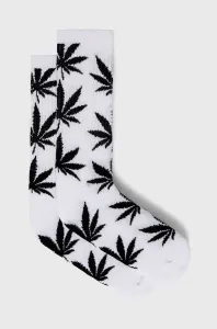 Ponožky HUF pánske, biela farba #172809