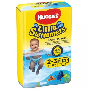 HUGGIES Little Swimmers Plienky do vody jednorazové 2-3 (3-8 kg) 12 ks