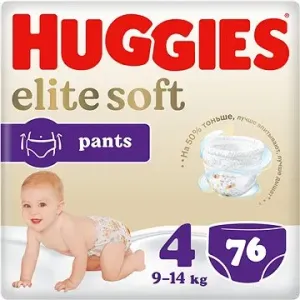 HUGGIES Elite Soft Pants veľkosť 4 (76 ks) #35132