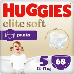 HUGGIES Elite Soft Pants veľkosť 5 (68 ks)