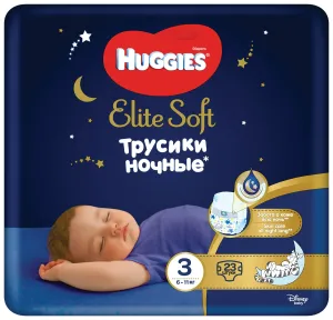 HUGGIES Elite Soft Pants OVN 3 23 ks,HUGGIES® Elite Soft Pants OVN Nohavičky plienkové jednorazové 3 (6-11 kg) 23 ks