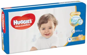 Huggies ®Ultra Comfort Jumbo Plienky od 4. mes., 50 ks