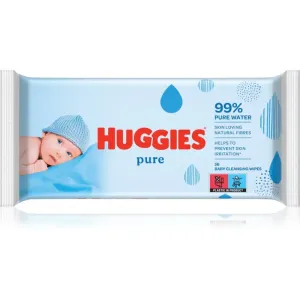 Huggies Pure čistiace utierky pre deti od narodenia 56 ks