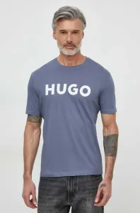 Bavlnené tričko HUGO pánsky,s potlačou,50467556 #9175111