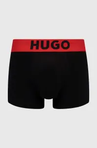 Boxerky HUGO pánske, čierna farba #8701186