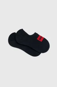 Ponožky HUGO pánske, tmavomodrá farba #234527